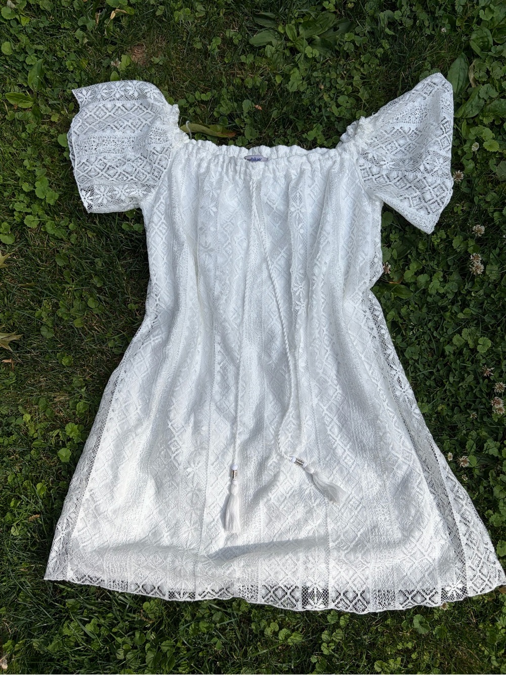 Baby Doll Mini White Dress